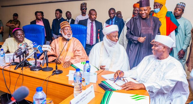 Atiku, Obi absent as presidential candidates attend ‘peace accord meeting’