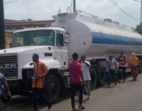 Two killed as tanker crushes tricycles in Lagos