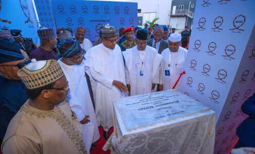 Buhari inaugurates 200m litre lubricant plant in Lagos