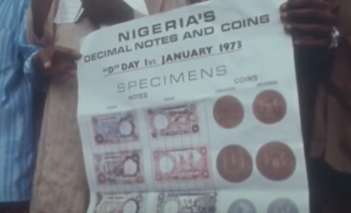 REWIND: 50 years ago, CBN introduced naira — N10 was highest denomination