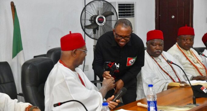 Elections: Sitting on the fence might be costly, Obi tells Anambra monarchs