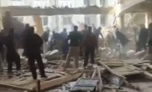 Explosion in Pakistan mosque kills 59, injures over 150