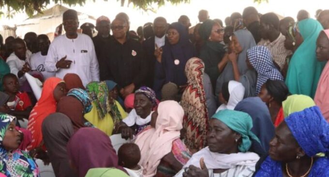 Obi celebrates New Year with IDPs in FCT