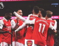 EPL results: Arsenal beat Man United in 5-goal thriller as Haaland bags hat-trick