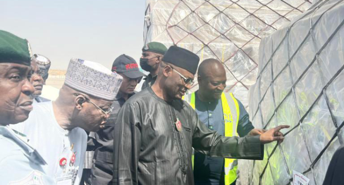 PHOTOS: INEC receives last shipment of BVAS for elections