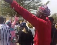 ‘Tribunal not fair’ — PDP supporters protest in Osun