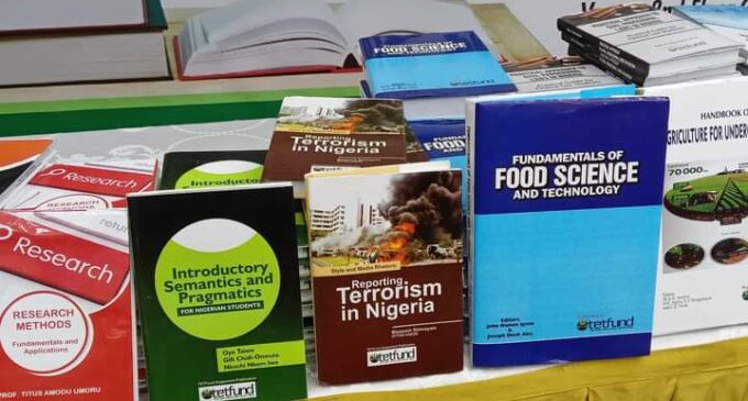 TETFund distributes over 2,250 books to public colleges of education