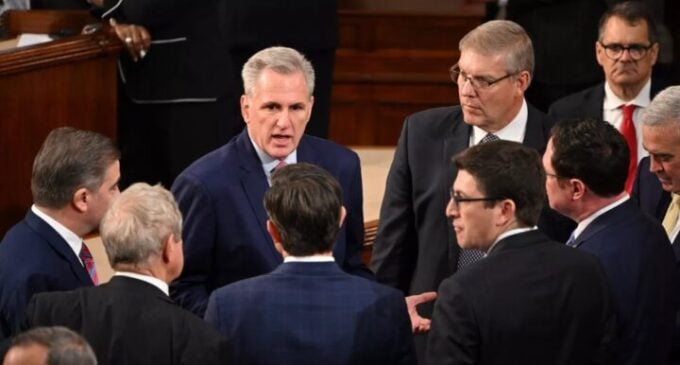 US House without speaker after 11 rounds of voting — longest stalemate since 1859