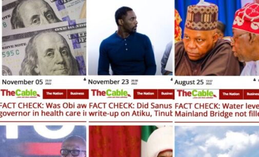 TheCable’s top 10 fact checks of 2022