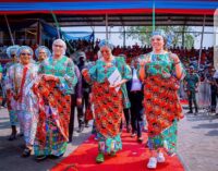 PHOTOS: Women wing of APC presidential campaign holds rally in Imo
