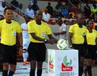 FIFA approves 30 Nigerian referees for international duties in 2024