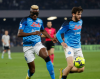 Serie A: Osimhen gets brace as Napoli humiliate Juventus