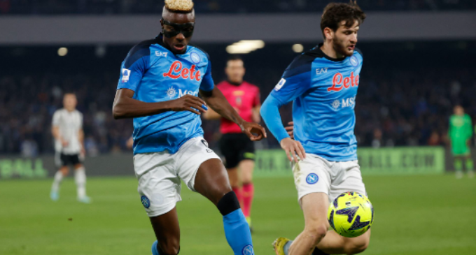 Serie A: Osimhen gets brace as Napoli humiliate Juventus