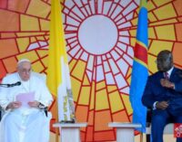 Pope Francis in Congo: Africa is the world’s hope — not a terrain to be plundered