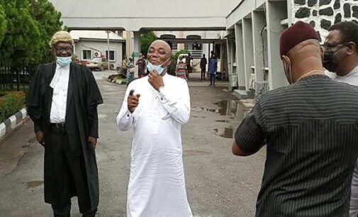 EFCC: Nwaoboshi intercepted at Lagos hospital — he’s finally in prison