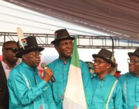 PHOTOS: Amaechi absent as APC holds presidential campaign in Rivers