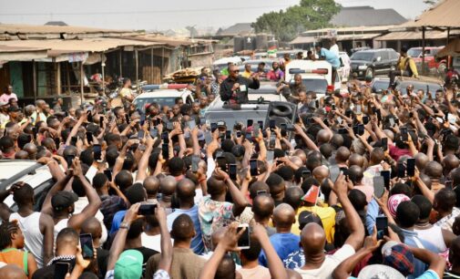 PHOTOS: Huge turnout as Obi campaigns in Imo