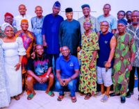 PHOTOS: Osinbajo arrives hometown for election, meets with APC leaders