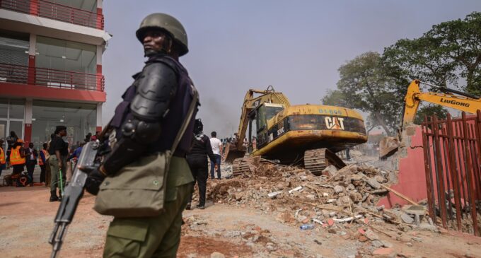 One rescued as building under construction collapses in Abuja