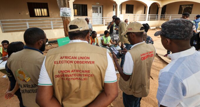 ‘Crowded PUs, limited BVAS devices’ — AU releases preliminary report on Nigeria’s polls