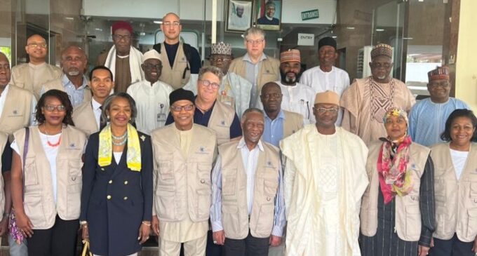 ‘We hope for peaceful elections’ — Commonwealth observers visit INEC HQ