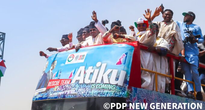 This is your golden opportunity to make me president, Atiku tells Adamawa residents