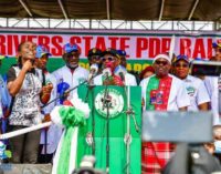 Wike: Rivers people know our presidential candidate — I didn’t promise to speak on camera