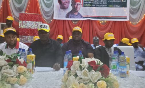 NANS north-east chapter endorses Atiku as PDP holds town hall in Gombe
