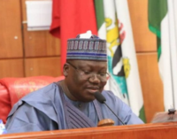 Naira swap: No need for time limit, says Lawan