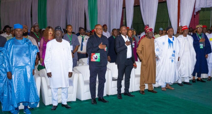 ‘To accept election outcome’ — presidential candidates sign peace accord