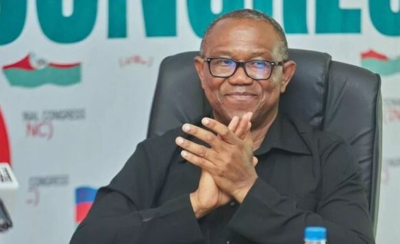 Peter Obi on Bloomberg poll