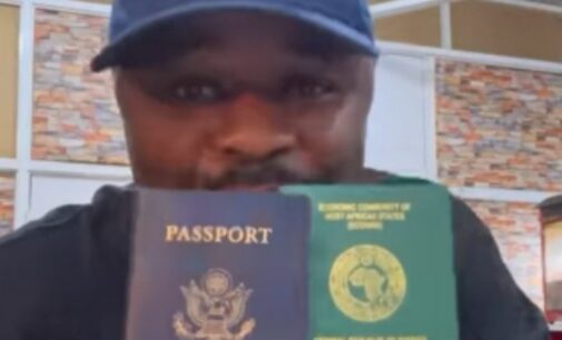 ‘My wife should take care of our kids… I might not return to Nigeria’ — Osinachi Dike flaunts US passport