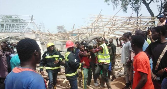 19 rescued as shopping mall under construction collapses in Abuja (updated)