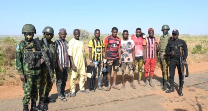 ’30 abductees rescued’ as troops clash with gunmen on Kaduna highway