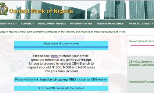 Currency redesign: CBN launches portal for collection of old naira notes