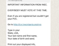 FAKE NEWS ALERT: No one will be allowed to vote without PVC, says INEC