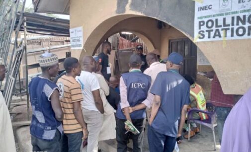 PHOTOS: ICPC operatives monitor elections across polling units