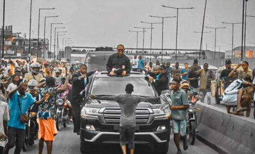 Cubana Chief Priest offers scholarship to boy who stood in front of Obi’s convoy