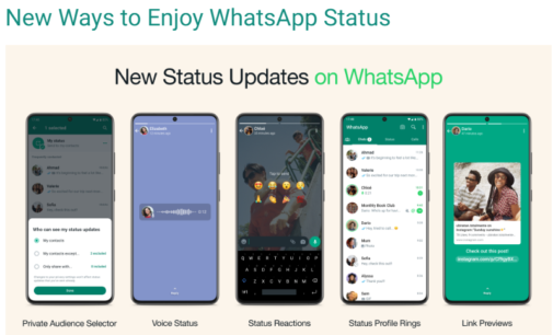 WhatsApp allows users put voice notes as status updates