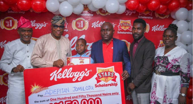 Winners of Kellogg’s Superstars Essay Competition 4.0 receive educational grants