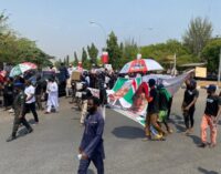 ‘New low from perennial loser’ — APC tackles Atiku over protest at INEC HQ