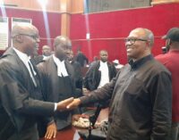 PHOTOS: Obi in court as tribunal rules on INEC’s request to reconfigure BVAS