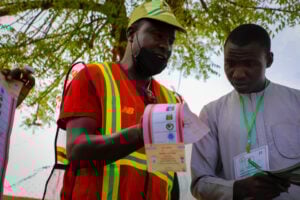 Vote counting at the 2023 general elections