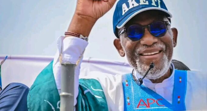 ‘Your victory an energiser for our party’ — Akeredeolu congratulates APC govs-elect