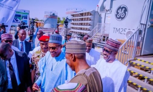 Buhari inaugurates Borno gas power plant, says it will aid energy security