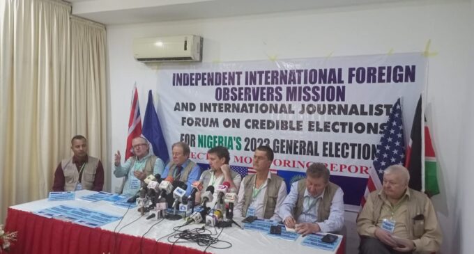 Foreign observers commend stakeholders, security agencies for neutrality during polls