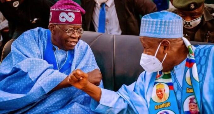 There’s wisdom in entrusting him with our future, says Ganduje on Tinubu’s victory