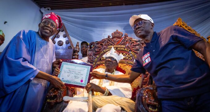 Tinubu: INEC’s certificate of return is like World Cup trophy to me