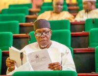 Reps majority leader: I stay away from my constituency because of bad roads, insecurity