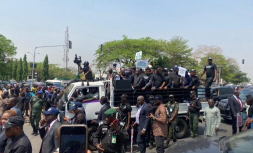 ‘We have no allegiance to any party’ — INEC addresses Atiku-led protesters